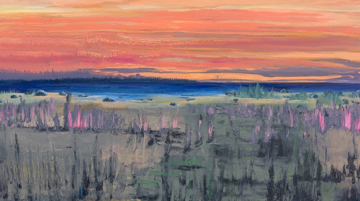 Hylätty Ranta, 100 x 180 cm, 2016